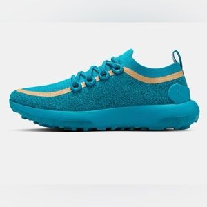 Allbirds Trail Runner SWT Mizzles Size 8 Teal Blue Merino Wool Water Repellent🩵